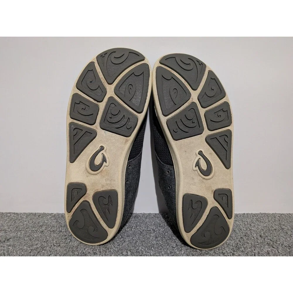 Olukai Nohea Moku Slip On Shoes Mens Size 10.5 Gray